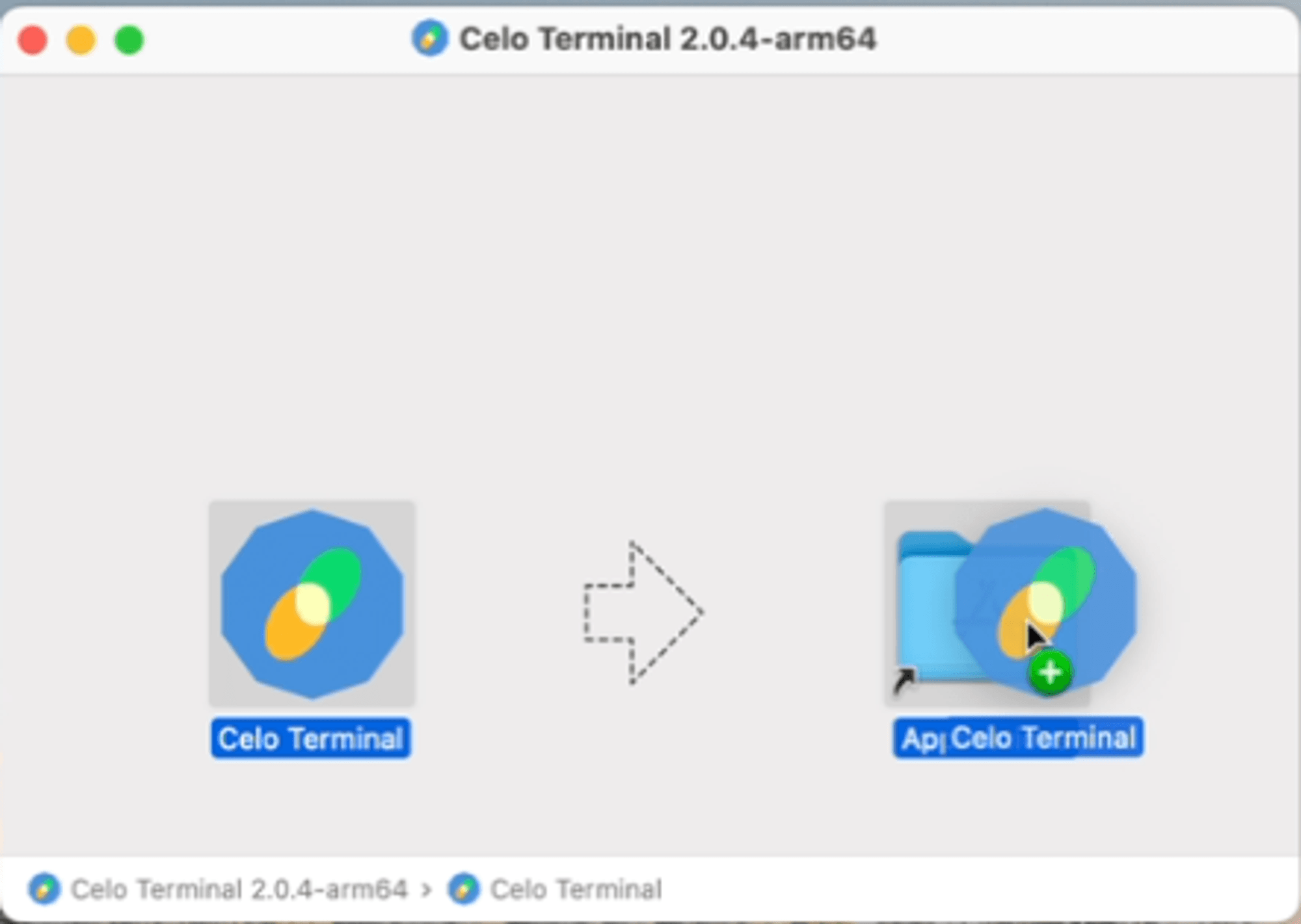 Celo Terminal Mac Mento Labs