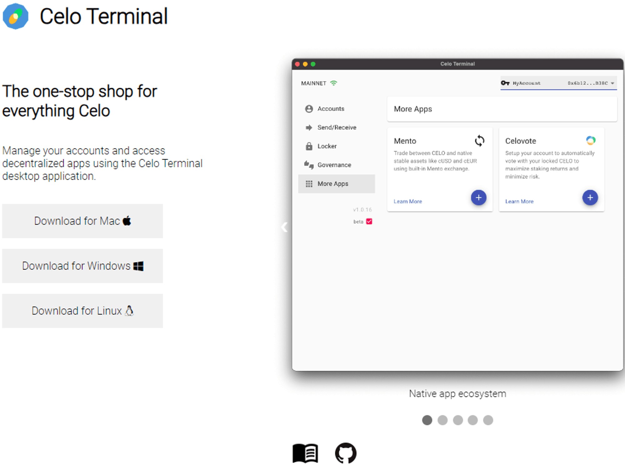 Celo Terminal tutorial Mento Labs